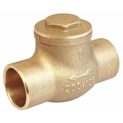 OEM Swing Check Valve: Swing - Brass Inline Swing Check Valves