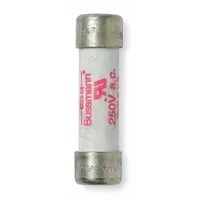 Fast-acting cylindrical fuse from the FWX series, rated 12 A at 250 V AC and 250 V DC. Non-indicating design. Suitable for overcurrent protection in power electronics such as drives, inverters, and rectifiers