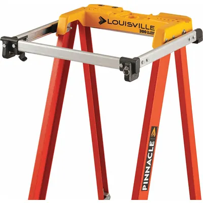 LOUISVILLE LADDER Podium Gate, Aluminum, for Podium Stepladders, LP-2807-80 - Safety Gates