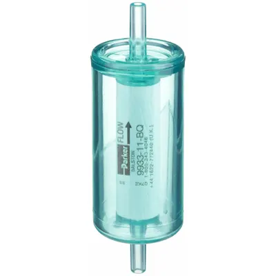 PARKER Compressed Air Filter: Nylon, 1/4 in Tube, 0.01 micron, 99.99% Efficiency - Disposable Compressed Air Filters