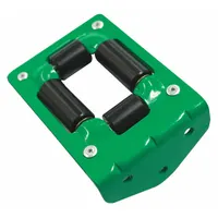 SPEEDAIRE Roller Guide: For RWA Series Reel Series, Nylon, Green, Steel, For 6 in Reel Wd, Top (MPN A109-4100)