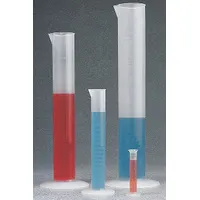 NALGENE Graduated Cylinder: Polypropylene, 500 mL, 16.9 fl oz, To Contain (TC), Round, Colorless (MPN 3664-0500)