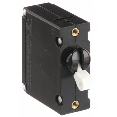 CARLING TECHNOLOGIES Panel Mount Circuit Breaker: 30 A Amps, 277V AC, 80V DC, Threaded Insert - Toggle Style, Front Panel-Mount Miniature Circuit Breakers