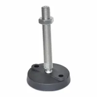 JW WINCO Male-End Leveling Mount: Swiveling Stud, M16 Thread Size, 80 mm, 8,006.8 N Capacity (MPN 16N4WP8N)
