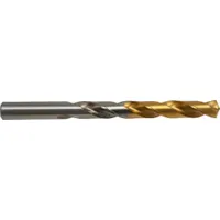 CLE-LINE Jobber Length Drill Bit: 1/2", 135° Split Point, TiN Tip Cobalt (MPN C66029)