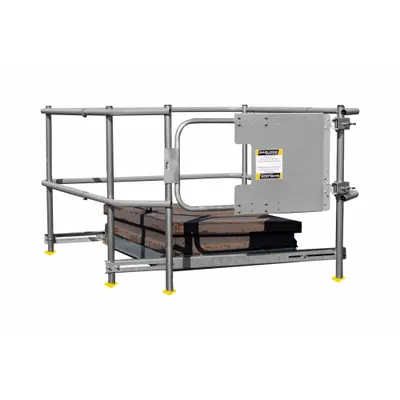 GARLOCK SAFETY SYSTEMS Roof Hatch Guardrail System Kit, 3 1/2 ft Overall Height - Roof Hatch Guardrail System Kits