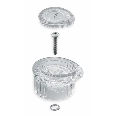 MOEN Handle Kit: Compatible Product Type Posi-Temp Bathtub and Shower Faucets - Replacement Handles for Bathtubs & Showers