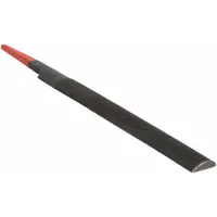 Machinists File: Double-Cut, Single Edge Cut, Bastard Cut, 4 in Lg without Tang, 7/16 in Wd (MPN 73760750)