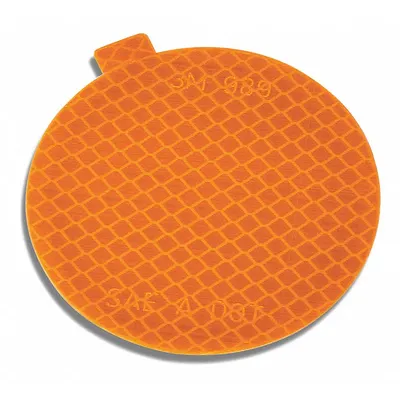 3M Reflective Tape: Buses/Construction/Emergency Vehicles/Rail, Amber, 3 in Wd - Vehicle Reflective Strips