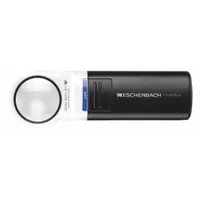 ESCHENBACH OPTIK GMBH Handheld LED Magnifier: 12.5X, 0.8 in Focal Distance, 30 mm Lens Dia (MPN 1511-12)