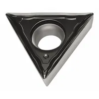 These triangle-shaped indexable turning inserts are designed for general turning, facing, and profiling operations on metal workpieces. The triangular geometry provides three cutting edges for efficient material removal. They are available in two variants: TCMT3(2.5)1-FM4 WMP20S and TCMT16T304-FM4 WMP20S, both featuring the WMP20S grade