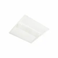 2 ft by 2 ft LED retrofit kit for upgrading existing 2x2 fluorescent troffers. Replaces (2) lamp T8 fixtures. Delivers 3,300 lm at 22 W with selectable 3500K/4000K/5000K color temperatures. Operates on 120/277V AC and is dimmable via 0-10 V control