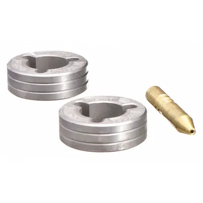 MILLER ELECTRIC 2-Roll Kit with Inlet Guide, 0.045 in to 3/64 in, V-Groove - 2-Roll Kits with Inlet Guide for Miller