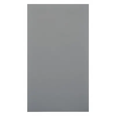 ASI GLOBAL PARTITIONS Partition Panel: Phenolic, Matte, Silver Gray, 58 in Ht, 58 in Wd - Panels & Panel Posts for Bathroom Partitions