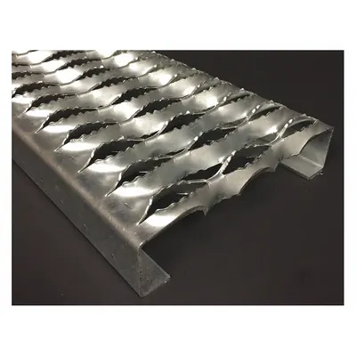 OEM APPROVED VENDOR Steel Serrated Channel 3231512-12 - Stair Treads & Channels