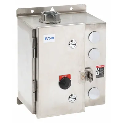 EATON NEMA Enclosed Non-Reversing Starter with Electronic Overload - Enclosed Non-Reversing Starters with Electronic Overloads
