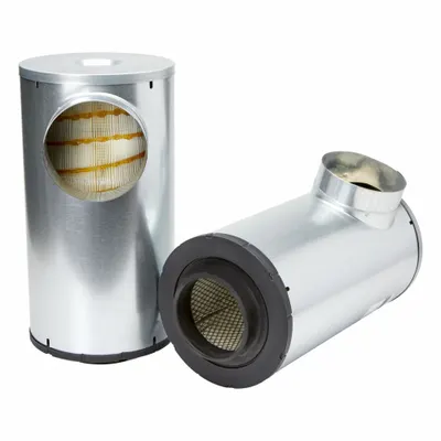 FLEETGUARD Automotive Air Filter: Engine, 21 in Outside Dia - Bottom, 21 in Overall Lg - Round/Oval Engine Air Filters