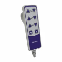 Bed Pendant: Pendant, Plastic, Joerns Care, Blue/Gray, Easycare 9/Ultracare XT (MPN 11017333)