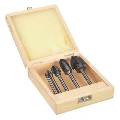 WINGITS Glass, Tile and Porcelain Drill Bit Set: 4 1/4 in_4 3/4 in Overall Lg - Drill Bit Sets for Glass, Tile & Porcelain
