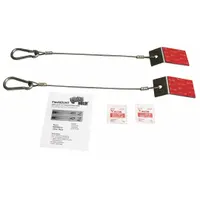 Flex Mount Fastener: 200 lb Wt Capacity, Steel, Item to Item Bracing (MPN RDFM23C2)