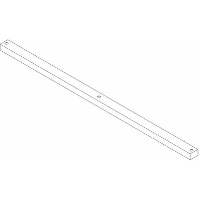 INSTOCK Cross Member GRTUB2X3X120-H - Lab Shelves & Components