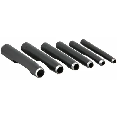 GENERAL Hollow Punch Set: 4 in_4 1/2 in_4 1/8 in Overall Lg - Hollow Punch Sets