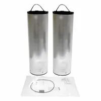 PARKER Replacement Element Kit Model OVRP300: Activated Carbon, Snowstorm Filled Activated Carbon (MPN 300OVR)