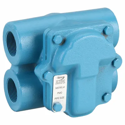 MEPCO Steam Trap: Cast Iron, 1 1/4 in FNPT, 2,700 lb/hr, 15 psi Max., 450°F Max. - Cast Iron H-Pattern Float & Thermostatic Steam Traps