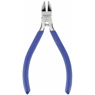 WESTWARD ESD-Safe Flush-Cut Diagonal-Cutting Pliers, Narrow, 5 in Overall Length