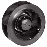 Motorized impeller with permanent split capacitor design for 230V AC operation. Delivers 756 cfm airflow at 0.000 in SP. Universal mounting orientation allows installation in various positions. Suitable for moving air in HVAC systems, ventilation equipment, and industrial cooling applications