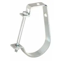 Pipe/Conduit Hanger: Zinc-Plated Steel, For 3 in Pipe, For 1/2 in Threaded Rod, 500 lb Load Capacity (MPN 0500300678)
