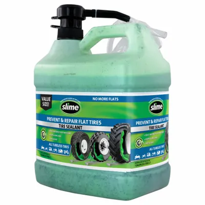 SLIME 10163 Tire Repair Sealant, 1 gal Jug, Green - Tire Sealants