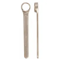 AMPCO Box End Wrench: Natural, 1 1/2 in Head Size, 13 in Overall Lg, Std, 0° Head Offset Angle (MPN 4638)