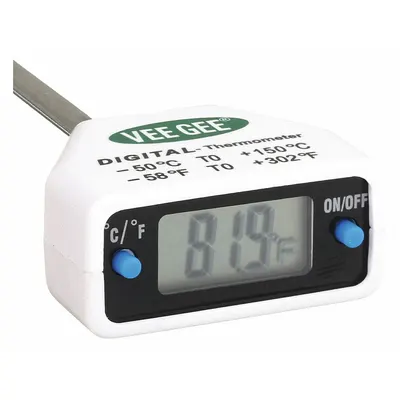 VEE GEE Industrial Digital Pocket Thermometer - Industrial Digital Pocket Thermometers