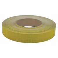 Reflective Tape: Construction/Emergency Vehicles/Trucks and Trailers, Yellow, 1 in Wd, 50 yd Lg (MPN 18656)