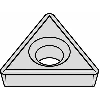 WIDIA Triangle Turning Insert: TPHH321LF - Triangle (T) Indexable Turning Inserts