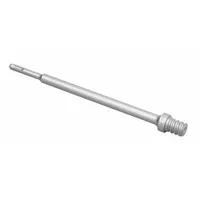 This two-piece core bit shank connects core bits to rotary hammers for drilling in masonry and concrete. The SDS Plus shank and 8-inch overall length allow quick bit changes without removing the shank from the hammer. Suitable for professional construction and demolition core drilling applications