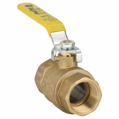 OEM Brass Ball Valve, 1 in, FIP x FIP, Full Port, Lever Handle - Brass Ball Valves