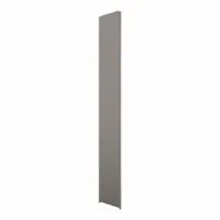 HADRIAN Pilaster: Stainless Steel, Powder-Coated, Light Gray, 82 in Ht, 24 in Wd, 1 1/4 in Thick (MPN 541024-535)