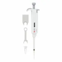 DLAB Single-Channel Pipettor: 1 Channels, 200 ul Capacity - Max, 1 ul Volume Increments