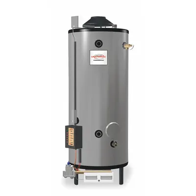 RHEEM-RUUD G82-156 Commercial Gas Water Heater, 80 gal, Natural Gas, 156,000 BTU - General Purpose Commercial Gas Water Heaters