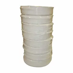 PEX Type A tubing for general plumbing applications such as hot and cold water distribution, radiant heating, and hydronic systems. Supplied in a 100 ft coil with a 1/2 in diameter and white color. R Value of 9.