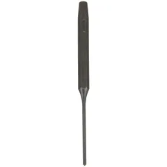 Roll-pin removing punch with a hexagon shank and ball end for alignment and wrench grip. Designed for driving out roll pins from assembled components in mechanical maintenance and repair tasks. Tip diameter 1/16 in, shank width 1/4 in, overall length 3 3/4 in. SAE type.