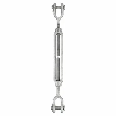 CROSBY Turnbuckle Assembly: Steel, 10,000 lb Working Load Limit, 39 1/8 in Extended Lg - Jaw Turnbuckle Assemblies