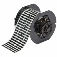 Pre-Cut Label Stock Roll: 13/64 in x 21/32 in, Rubber, Permanent Adhesive, 10,000 Labels, i5300 (MPN B33-341-8117)