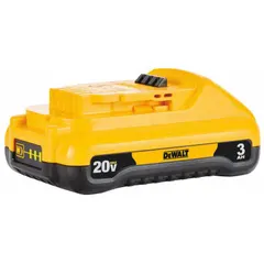 The DEWALT DCB230 is a 20V MAX* 3 Ah lithium-ion battery pack for DEWALT 20V MAX* cordless tools. It provides portable power for construction, maintenance, and repair tasks. Not oil-resistant; avoid exposure to oils and solvents.