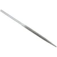 Needle File: Square, 80_100 Grit, 2 75591/100000 in Lg without Tang, 1/8 in Wd, 3/32 in Thick (MPN NF2142D181)