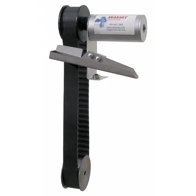 ABANAKI Belt Oil Skimmer SMDC-08, 1 gph, 8 in Reach, Stainless Steel Housing - Belt Oil Skimmers