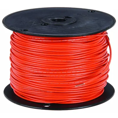 SOUTHWIRE Hookup Wire: 16 AWG Conductor Size, Orange, 500 ft Overall Lg - Machine Tool Wires