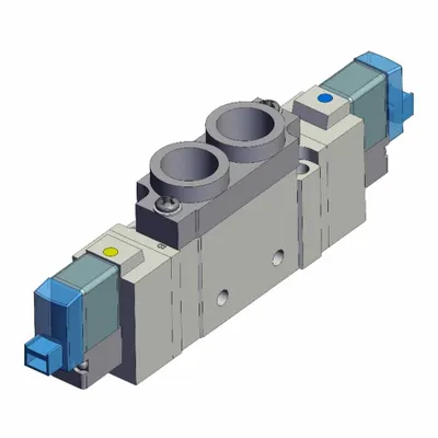 SMC SY7220-5LOZ-02T SY7000 Series Double Solenoid Valve - SMC SY Series Directional Control Valves